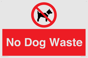 No Dog Waste
